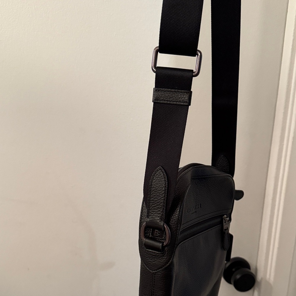 Coach Black Leather Bag - Picture 5 of 12